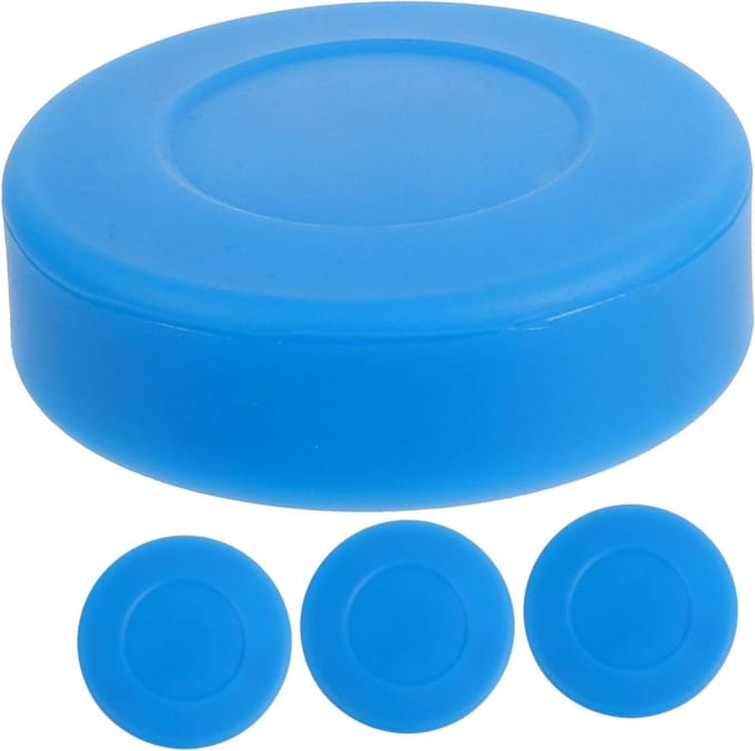 Hockeypuck - Trainingspuck - Sport Training - Instelbare Hardheid - 7x2cm - Blauw