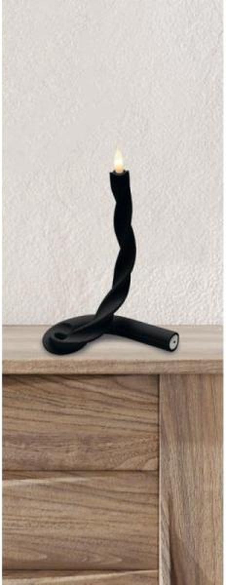 JENS Living Flexibele LED Kaars Zwart