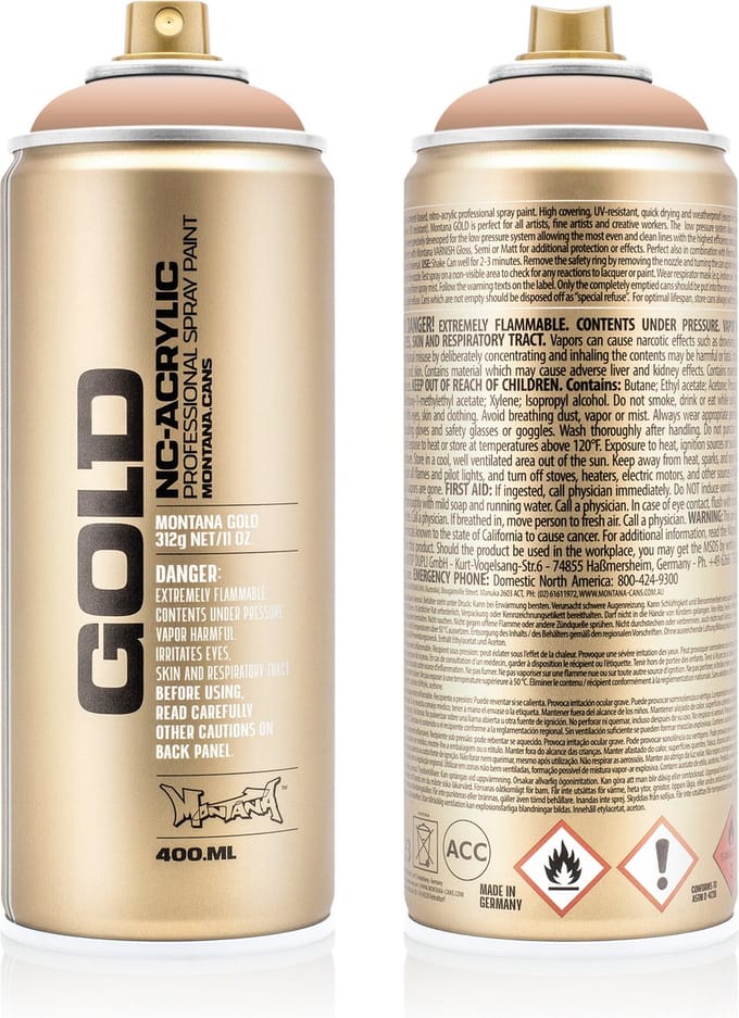 Montana GOLD G1430 Make Up spuitbus 400ml