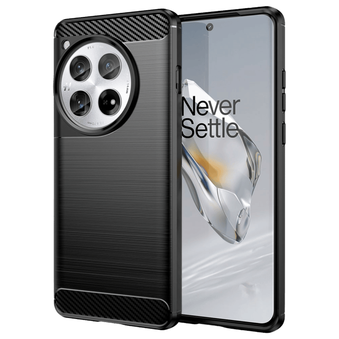 Mocaa OnePlus 12 Schokbestendig Hoesje Zwart