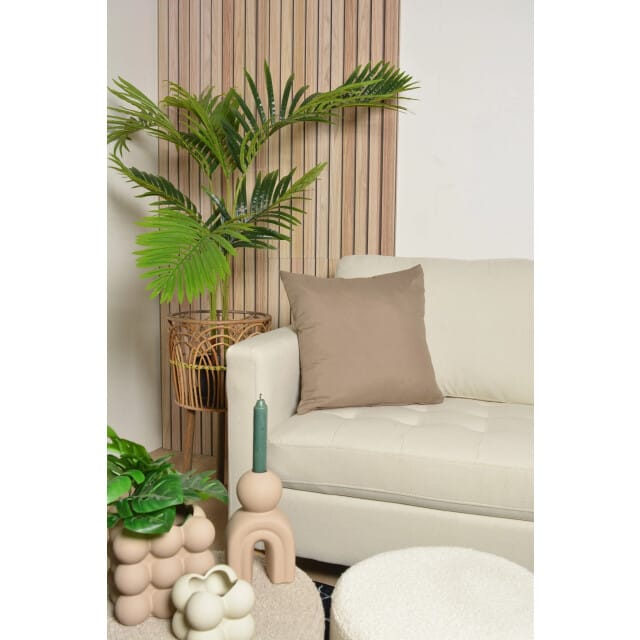 Gek op kussens! Sierkussen peach skin taupe | 45 x 45 cm | polyester