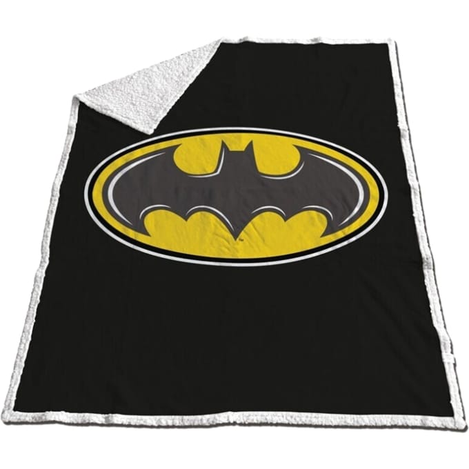 Batman fleece plaid 130 x 170 cm - polyester