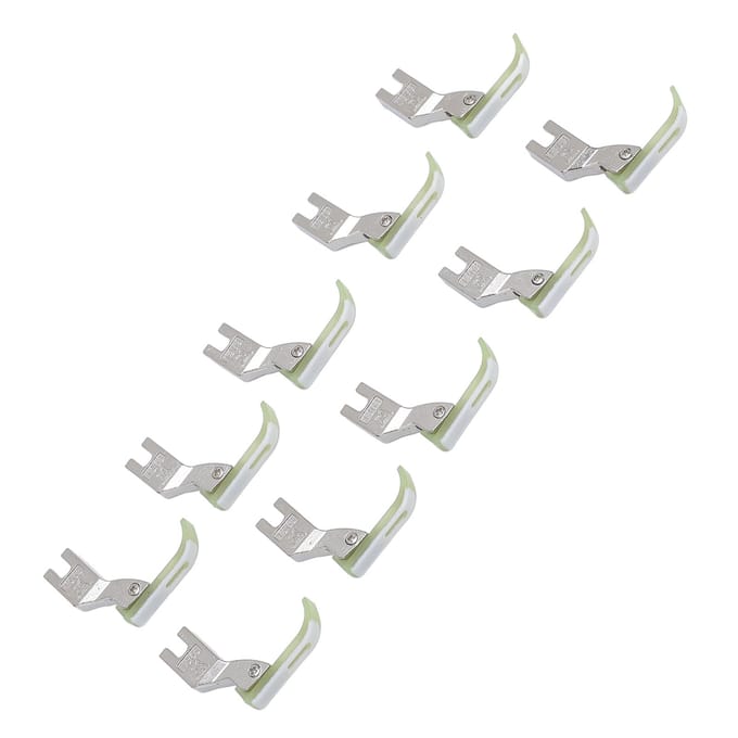 10 STUKS Steekvoet Multifunctioneel T363 Rits Naaimachinevoet white