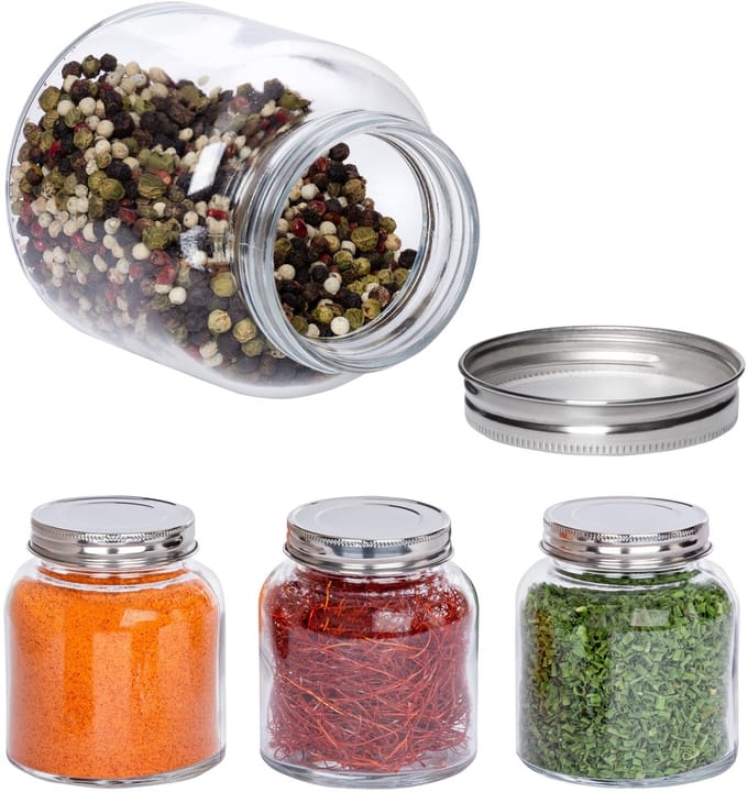 Set van 4 voorraadpotten Doria 325ml - 4x 11961