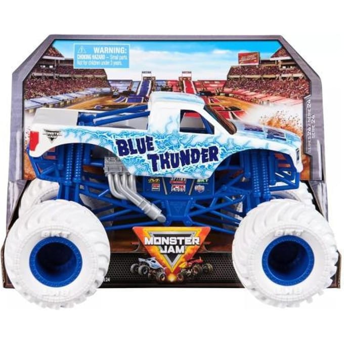 Spinmaster Monster Jam 1:24 Blue Thunder RC Voertuigen