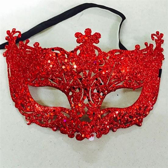 Vrouwen Mode Cosplay Oogmasker Carnaval Fancy Mardi Kerstfeest zwart
