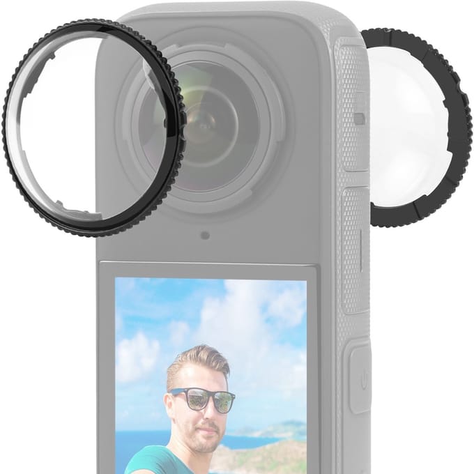 Lensdop voor Insta360 X4 actiecamera / optisch glas