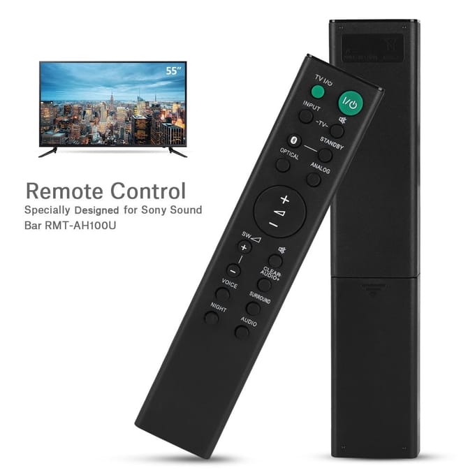 Afstandsbediening voor Sony RMT-AH100U Soundbar HT-CT180SA-CT180 AV Afstandsbediening Vervanging black