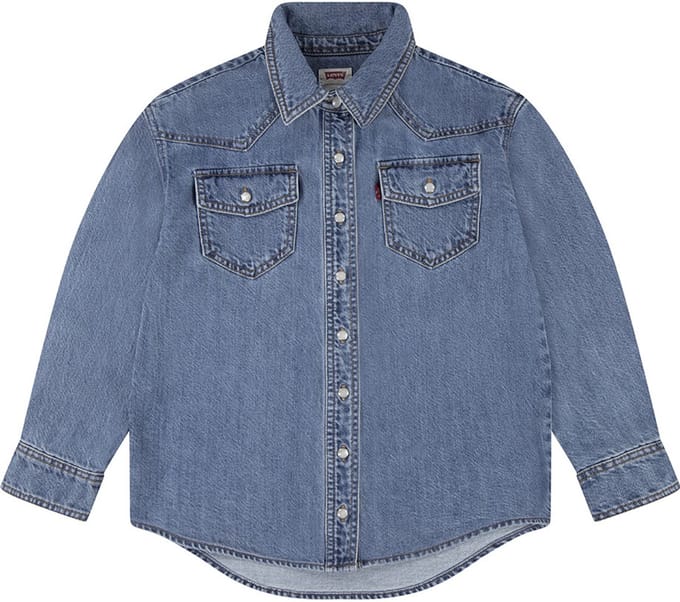 Levi´s ® Kids Denim Jas Blauw 12 Years Kinderen