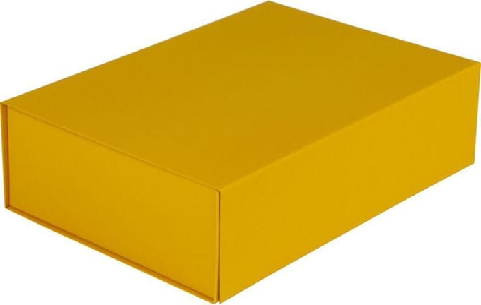 Magneetdozen 350x250x100mm Okergeel - 25 st