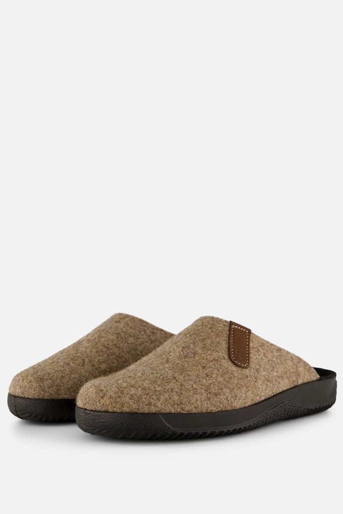Rohde Soltau Pantoffels beige Textiel - Maat 46