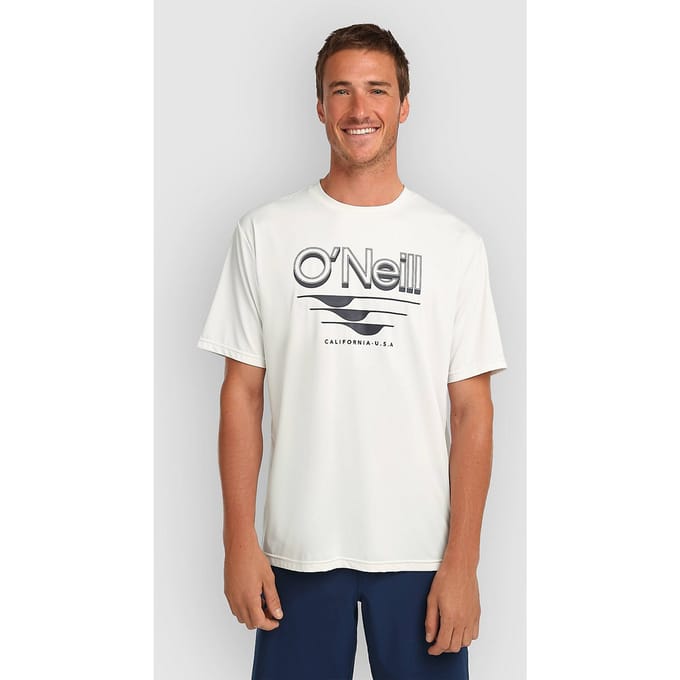 O'Neill Hybrid Upf Polygiene Graphic T-Shirt wit