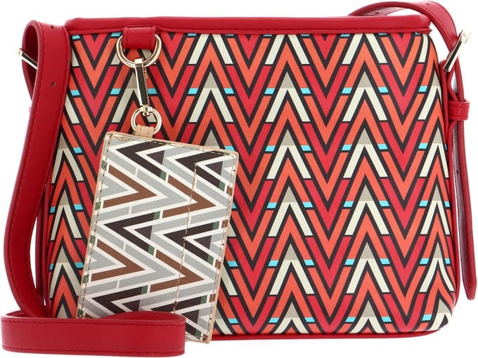 VALENTINO Schoudertas Tonic Crossbag Rosso / Multicolor Veelkleurig