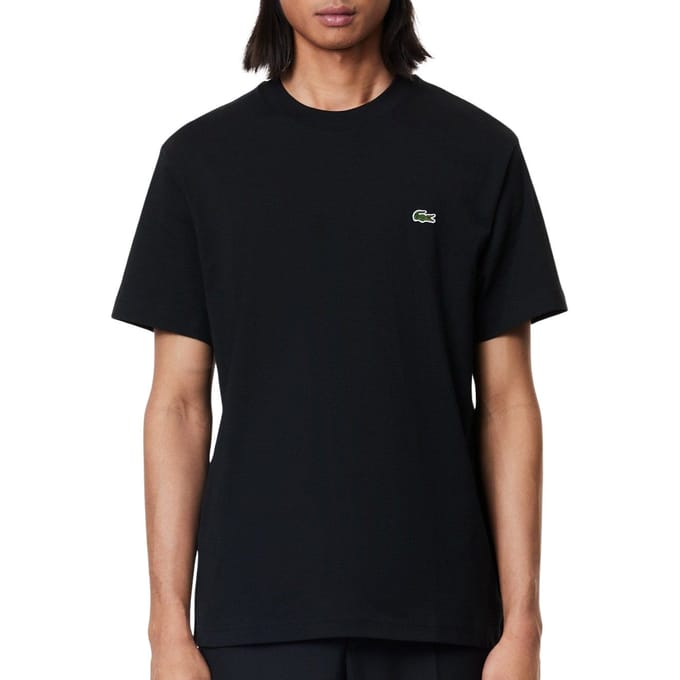 T-shirt met logodetail, model 'BASIC ON'