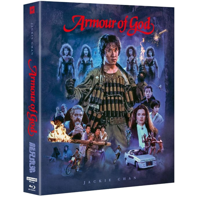 Armour of God - 4K UHD + blu-ray - Deluxe Limited Edition - Import