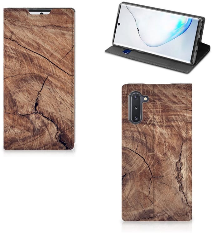 Samsung Galaxy Note 10 Book Wallet Case Tree Trunk