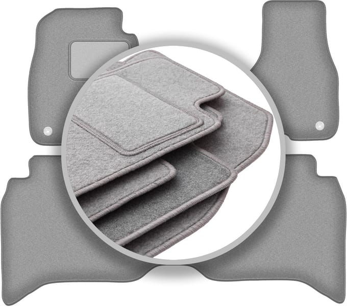 Grijze automatten voor: Dodge RAM DS DJ 1500 pick-up (2012-2020)