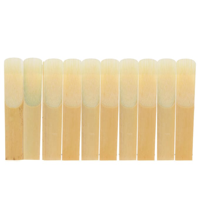 ammoon 10-pack stuks sterkte 2,5 bamboerieten voor Bb-klarinetaccessoires black