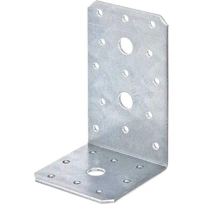 Alberts Hoekverbinder - Verzinkt Staal - 100x60x60mm