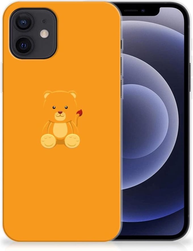 iPhone 12 | 12 Pro (6.1) Telefoonhoesje met Naam Baby Beer