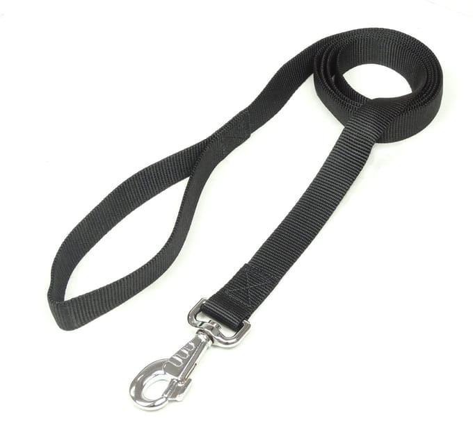 De-Tail Hondenriem Nylon 25 mm x 180 cm Zwart