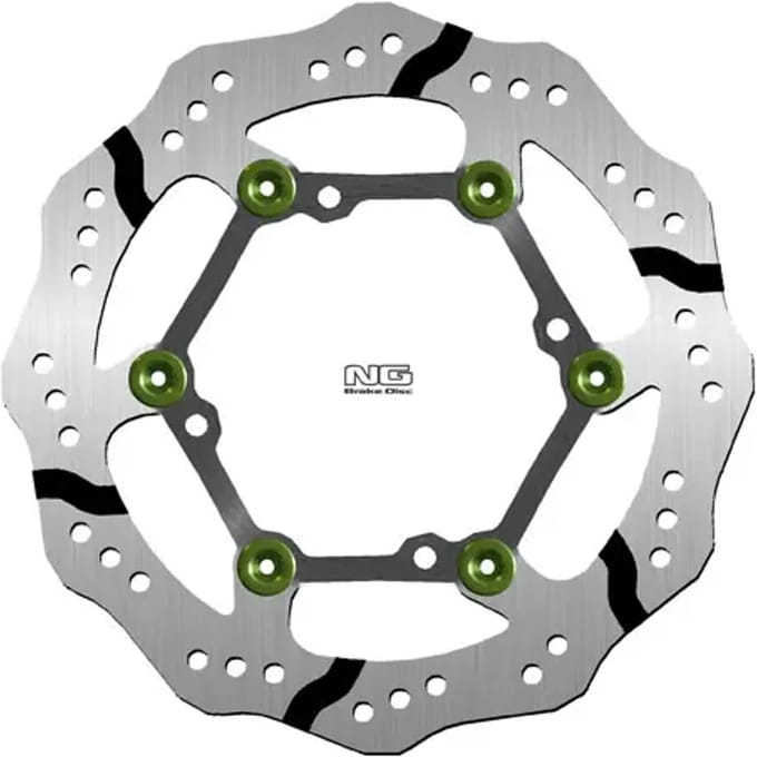 Vaste remschijf voor motorfiets NG Brake Disc DIS1326XBH