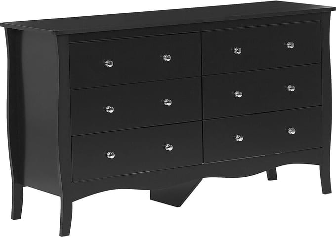 WINCHESTER - Commode - Zwart - MDF