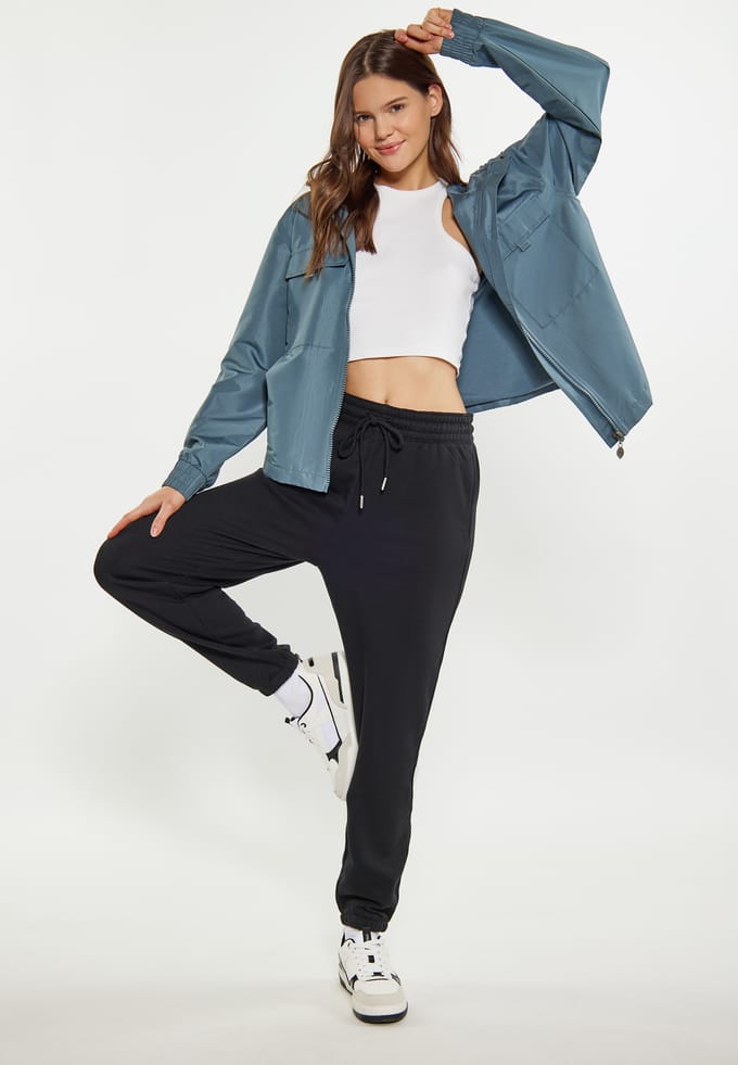 Mymo Anorak Dames Grijs-blauw