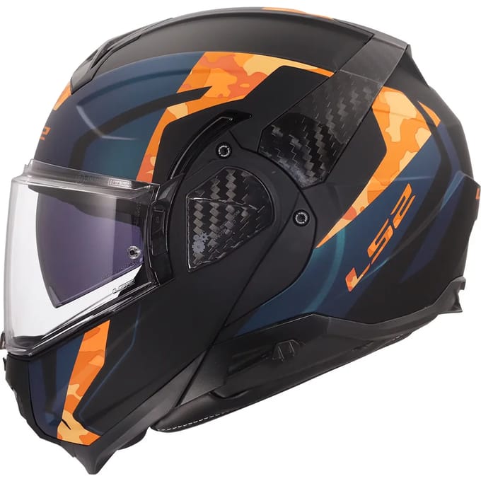 Modulaire motorhelm LS2 FF910 Advant II Glide