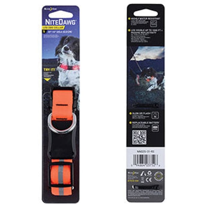 Nite Ize NiteDawg Halsband oranje S