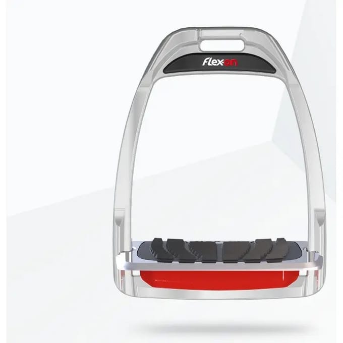 Ingelengde Zwarte Grip Steigert/ Zwart/ Rood Flex-On Hunter H