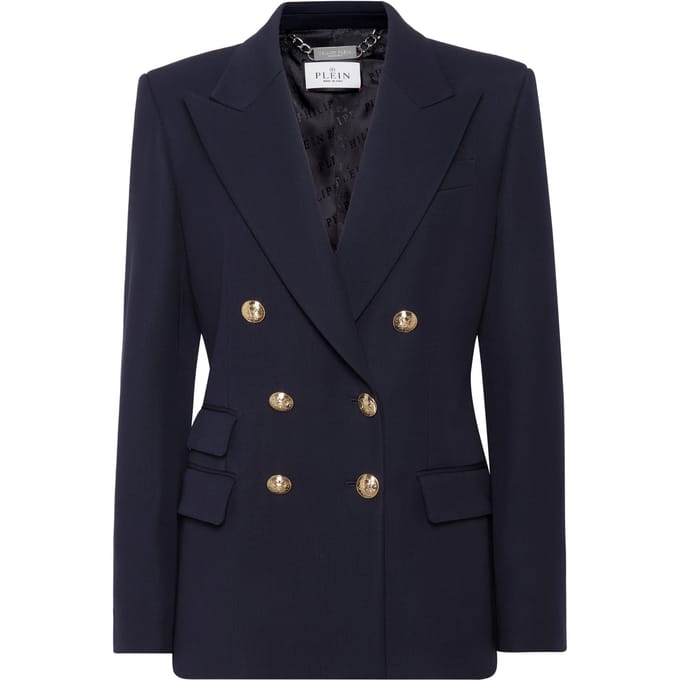 Marine Fit Double-Breasted Blazer Teddy