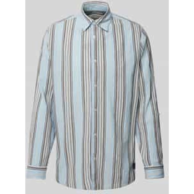 Regular fit vrijetijdsoverhemd in kreuklook