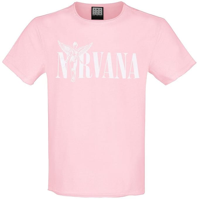 Nirvana T-shirt - In utero - S tot XL - voor Mannen - roze