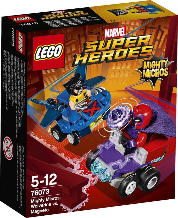 LEGO Marvel Super Heroes Mighty Micros: Wolverine vs. Magneto 76073