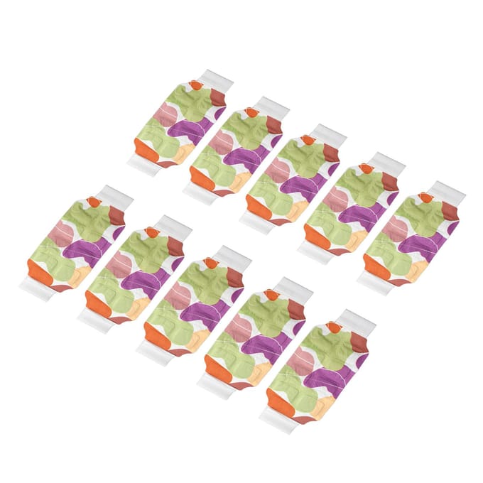 10 stuks Stoom Heet Kompres Pleisters Decompressie Langdurig Vermindert Spierpijn Zelfverwarmend Taille beige