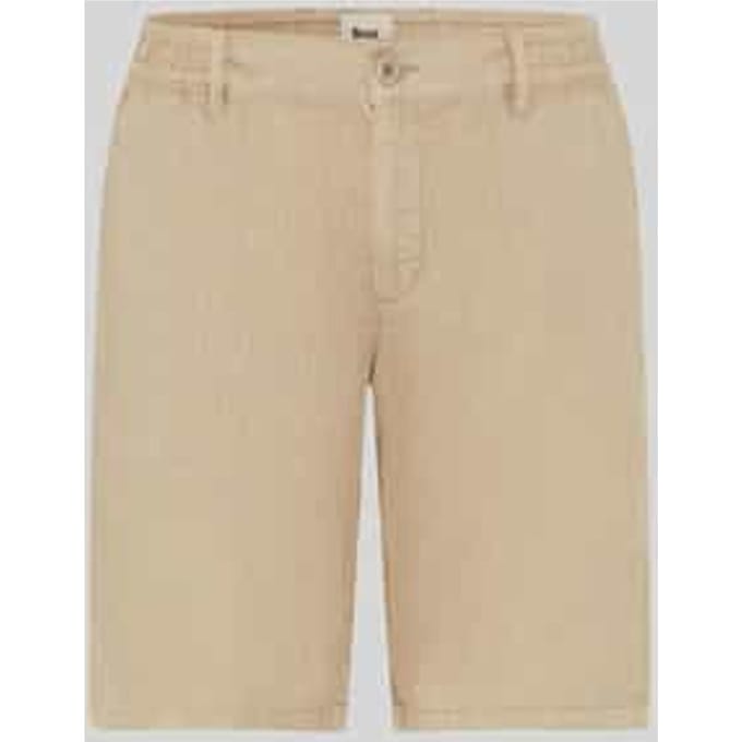 Brax Heren Bermuda  Style BALU CANVAS, lichtbruin, maat 40
