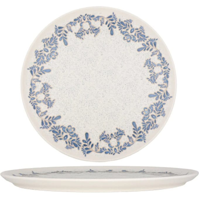 Rinart Pizzabord - Valeria - Porselein - 32 cm - set van 2