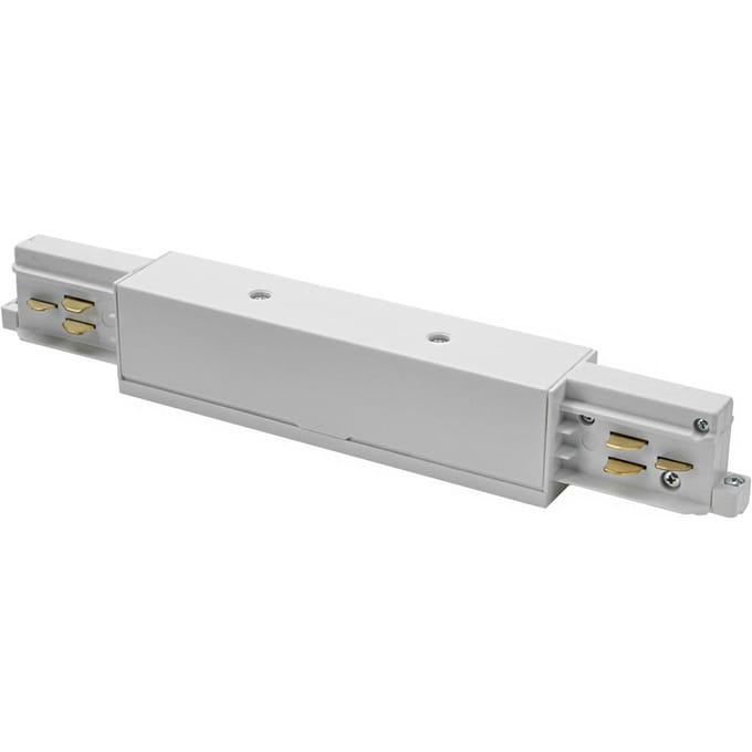 BRUMBERG Middenvoeding ONETRACK-rail, zilver, DALI