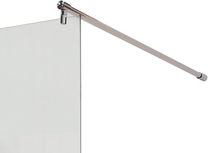 LINEA UNO - Stabilisatiestang compleet 120 cm 8 mm - Chroom - 991001-8mm