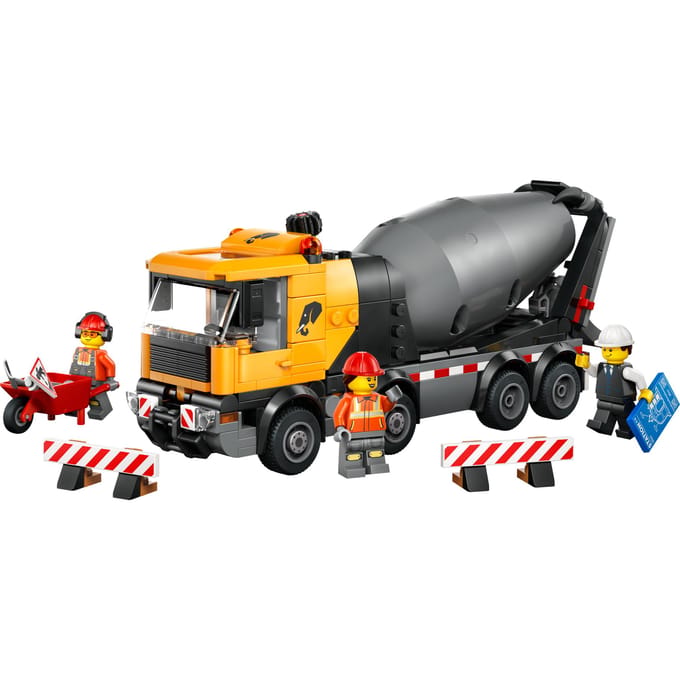 LEGO City Great Vehicles - Cementwagen - 6+ Jaar - Inclusief Figuren