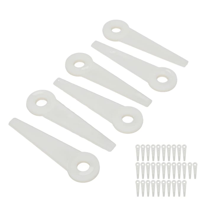 32 STUKS Plastic Snijmessen Gazonmaaier Mes Vervanging Grastrimmerkop Accessoires