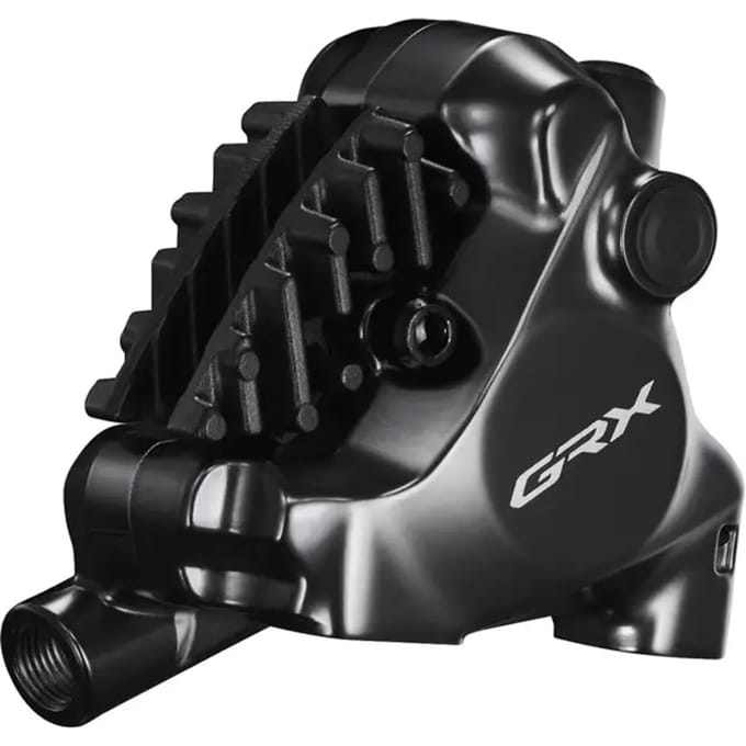 2 zuiger hydraulische schijfremklauw plat gemonteerd systeem Shimano GRX BR-RX820