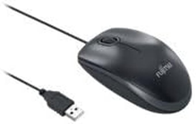 Optische muis met 3 toetsen 1000dpi USB zwart