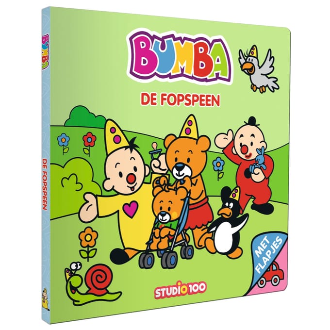 Studio 100 Bumba De fopspeen Kartonboekjes Baby- en peuterboeken