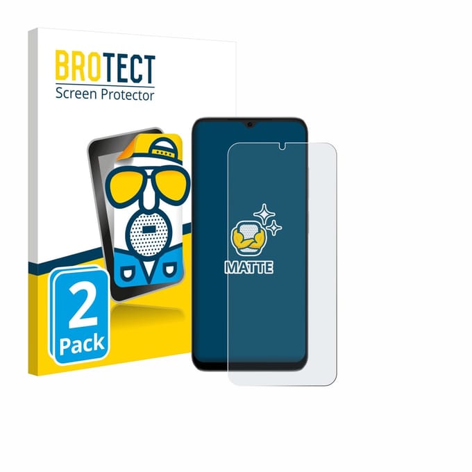 BROTECT - Screenprotector voor Doogee Note 56X - Folie Beschermfolie matte 2 Stuks