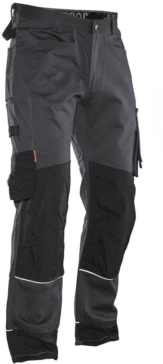 Jobman 2731 Service Trousers Cotton 65273111 - Donkergrijs/Zwart - D104