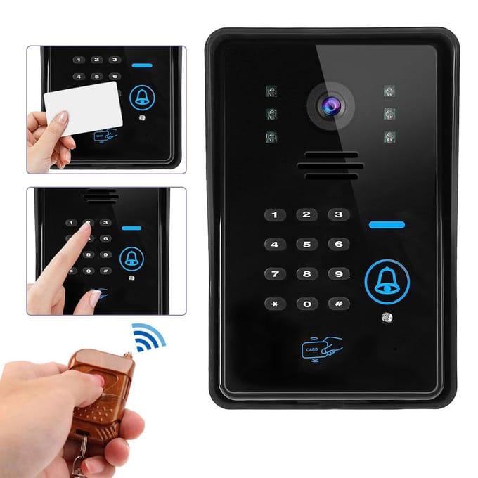 Intelligente Intercom Deurbel Draadloze Video Deurtelefoon met Elektrisch Bedieningsslot