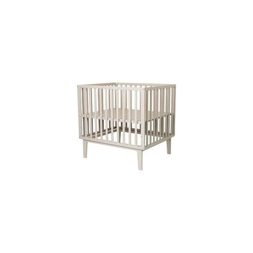 Born Lucky Cubo Baby Box / Babybox / Kinderbox – 100x80 cm – Verstelbare Bodem – Clay