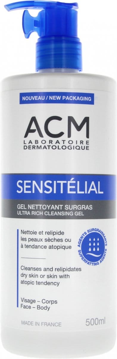 Laboratoire ACM Sensitélial Supervette Reinigingsgel 500 ml